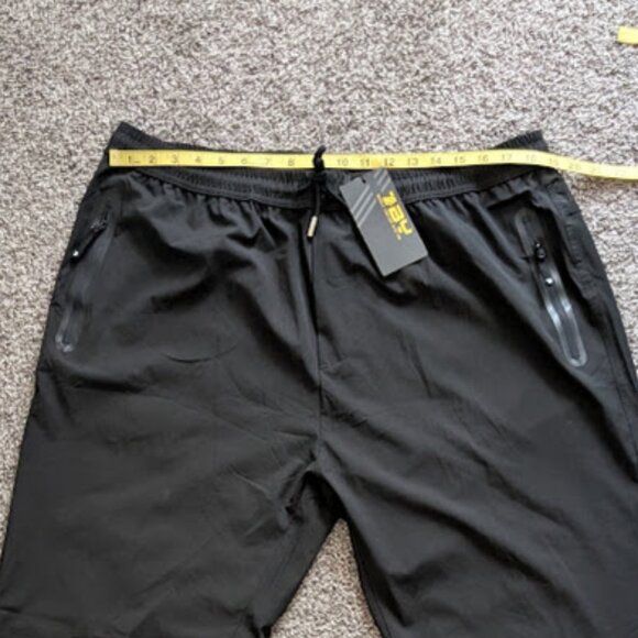 TBMPOY black athletic zippered pockets joggers - Picture 2 of 5